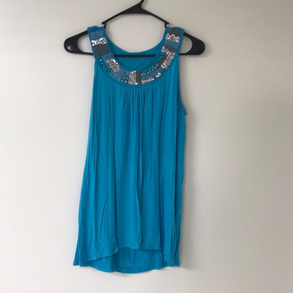 Blue Tank Top